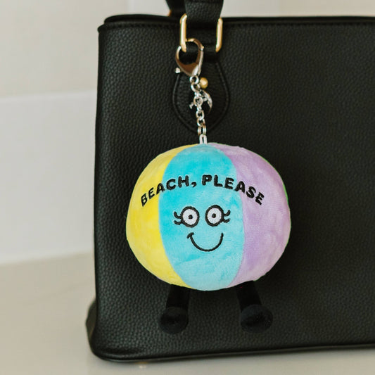 Beach Ball Plush Bag Charm - Starry Skies Austin