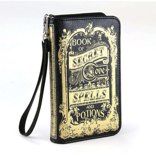 Book Of Secrets Wallet Wristlet - Starry Skies Austin