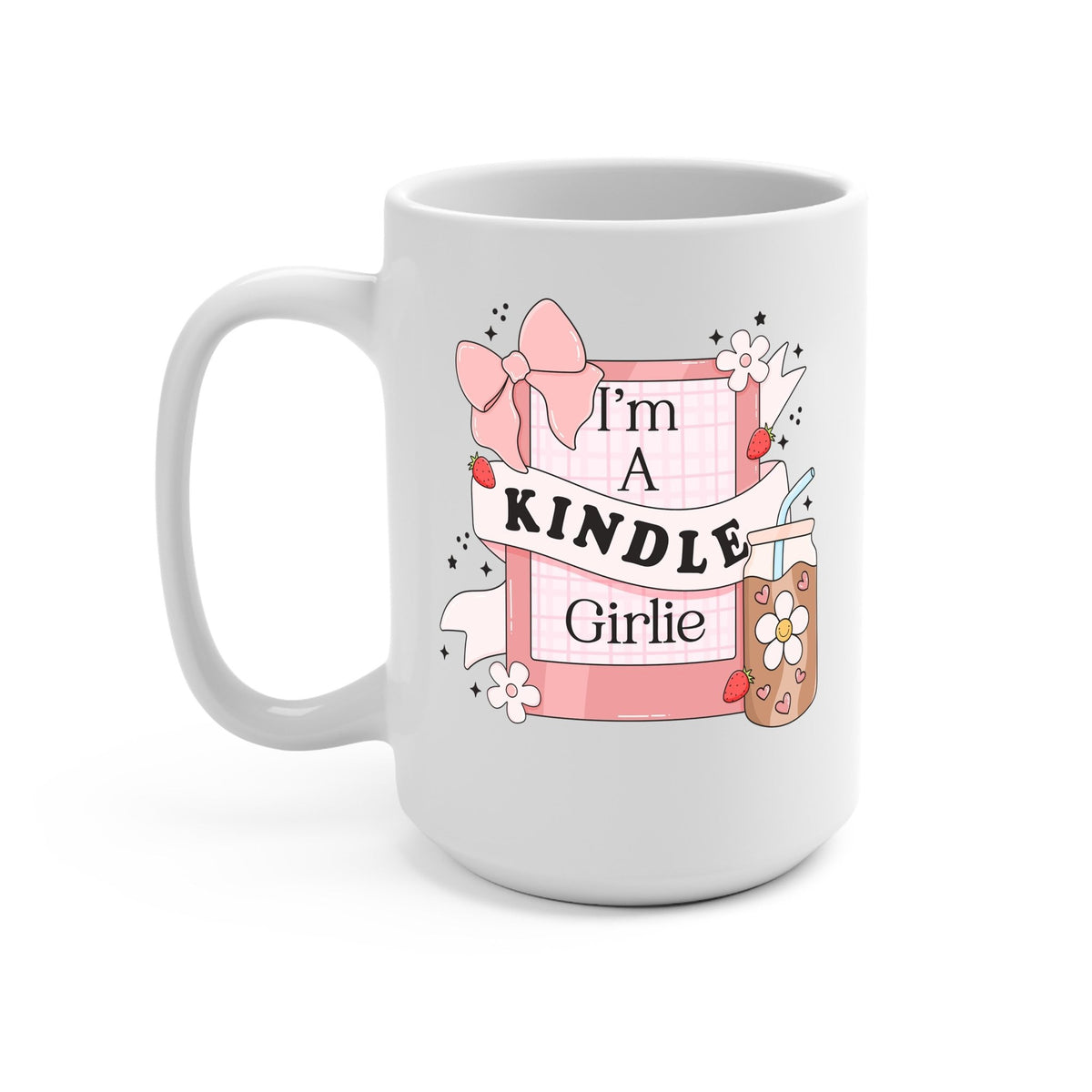 Bookish Reader Glass Cup, Mug & Tumbler with Lid and Straw - Starry Skies Austin