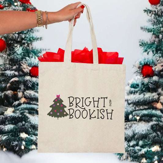 Bright and Bookish Canvas Tote Bag - Starry Skies Austin