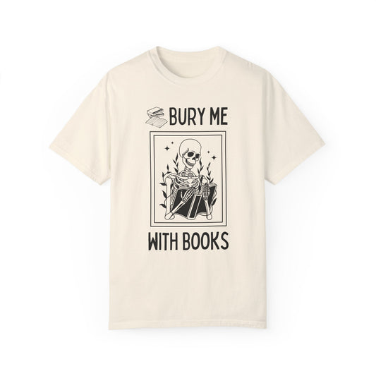 Bury Me With Books Tee - Starry Skies Austin