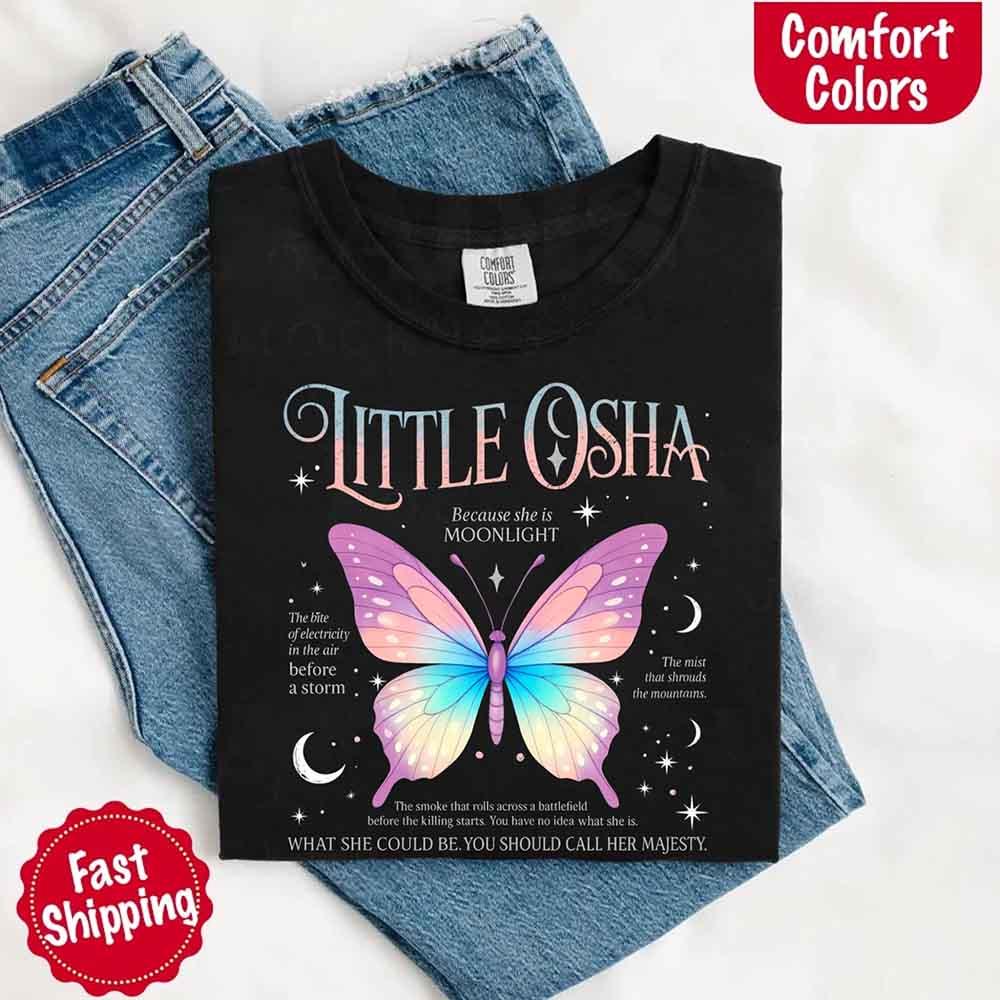 Butterfly Dreamscape Comfort Colors T-Shirt โ Soft Aesthetic Tee for Women - Starry Skies Austin
