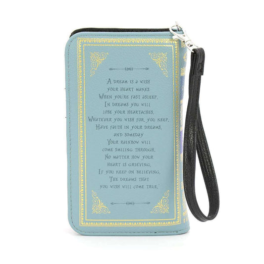 Cinderella Book Wallet Wristlet - Starry Skies Austin