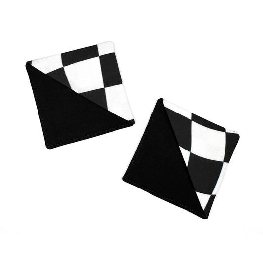 Corner Bookmark | wavy checks - Starry Skies Austin