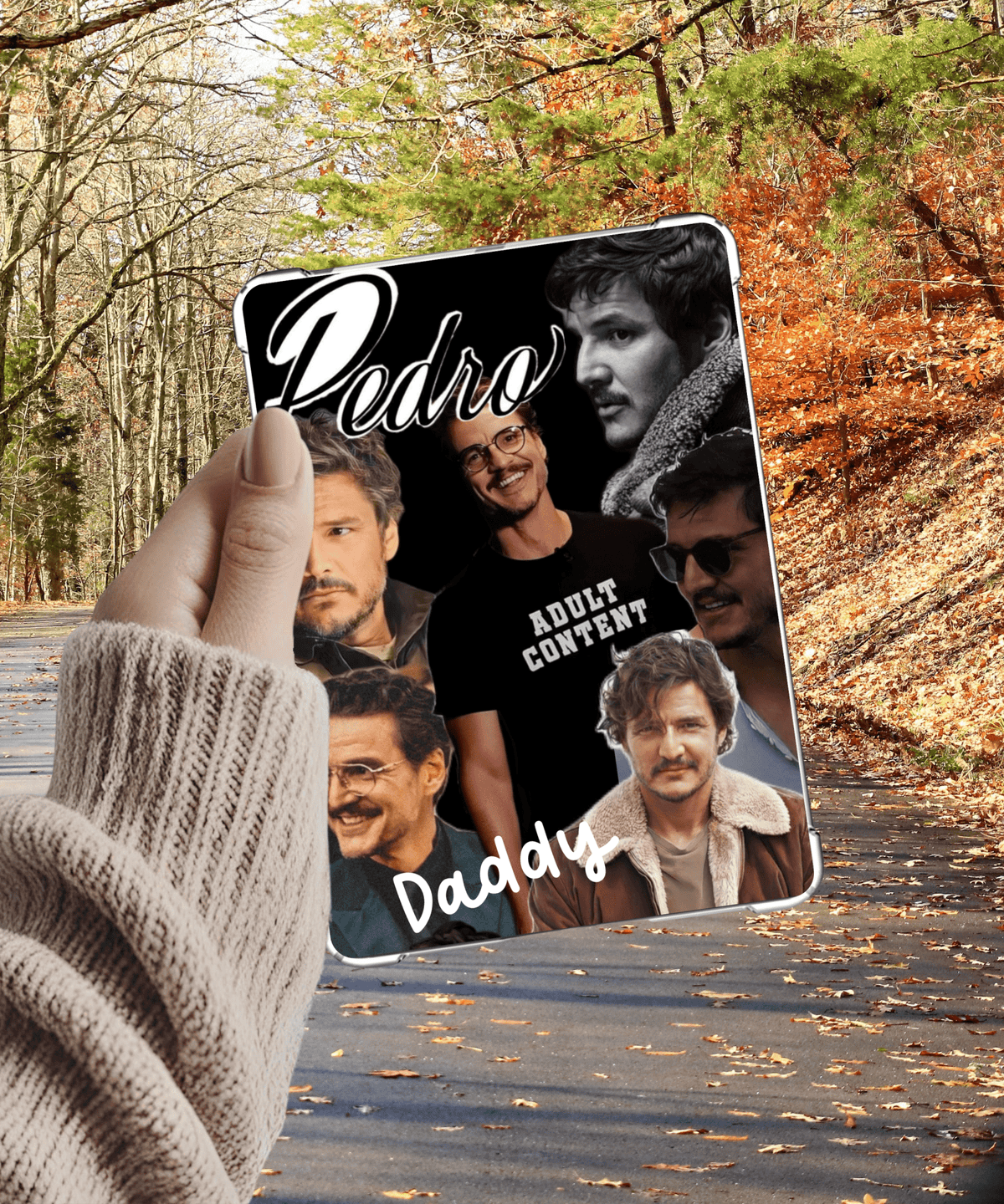 Daddy Pedro Collage Kindle Paperwhite Insert - Starry Skies Austin