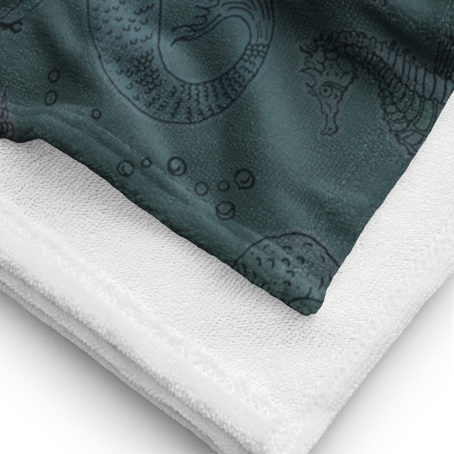 Dark Siren Beach Towel - Starry Skies Austin
