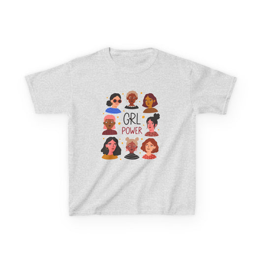 Girl Power Softstyle Kids Tee - Starry Skies Austin
