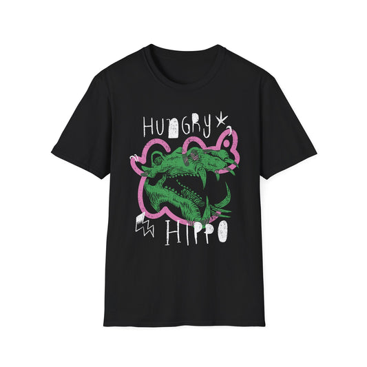 Hungry Hippo Graphic Softstyle Tee - Starry Skies Austin