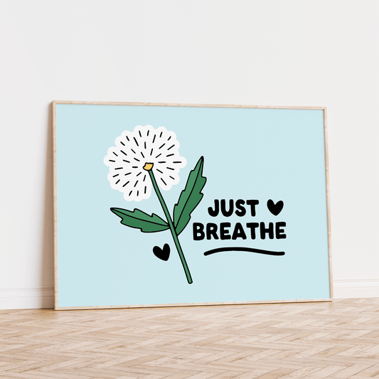 Just Breathe Unframed Art Print - Starry Skies Austin