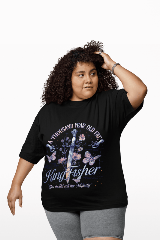 Kingfisher Fantasy Tee – Premium Callie Hart Merchandise & Romantasy Fashion - Starry Skies Austin
