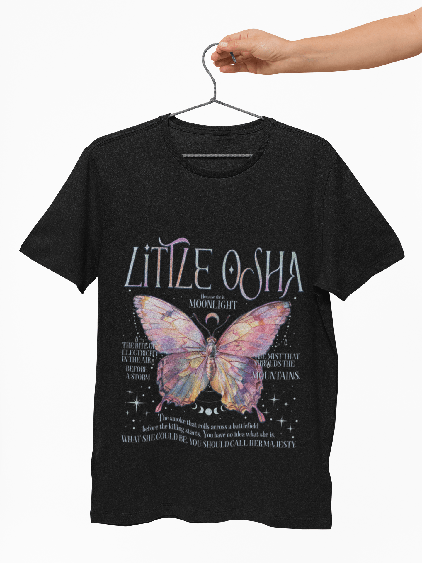 Little Osha Butterfly Softstyle Tee - Starry Skies Austin