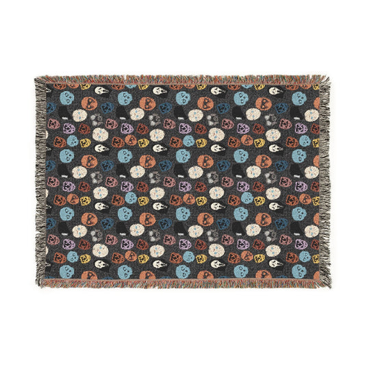 Masked Men Woven Blanket - Starry Skies Austin