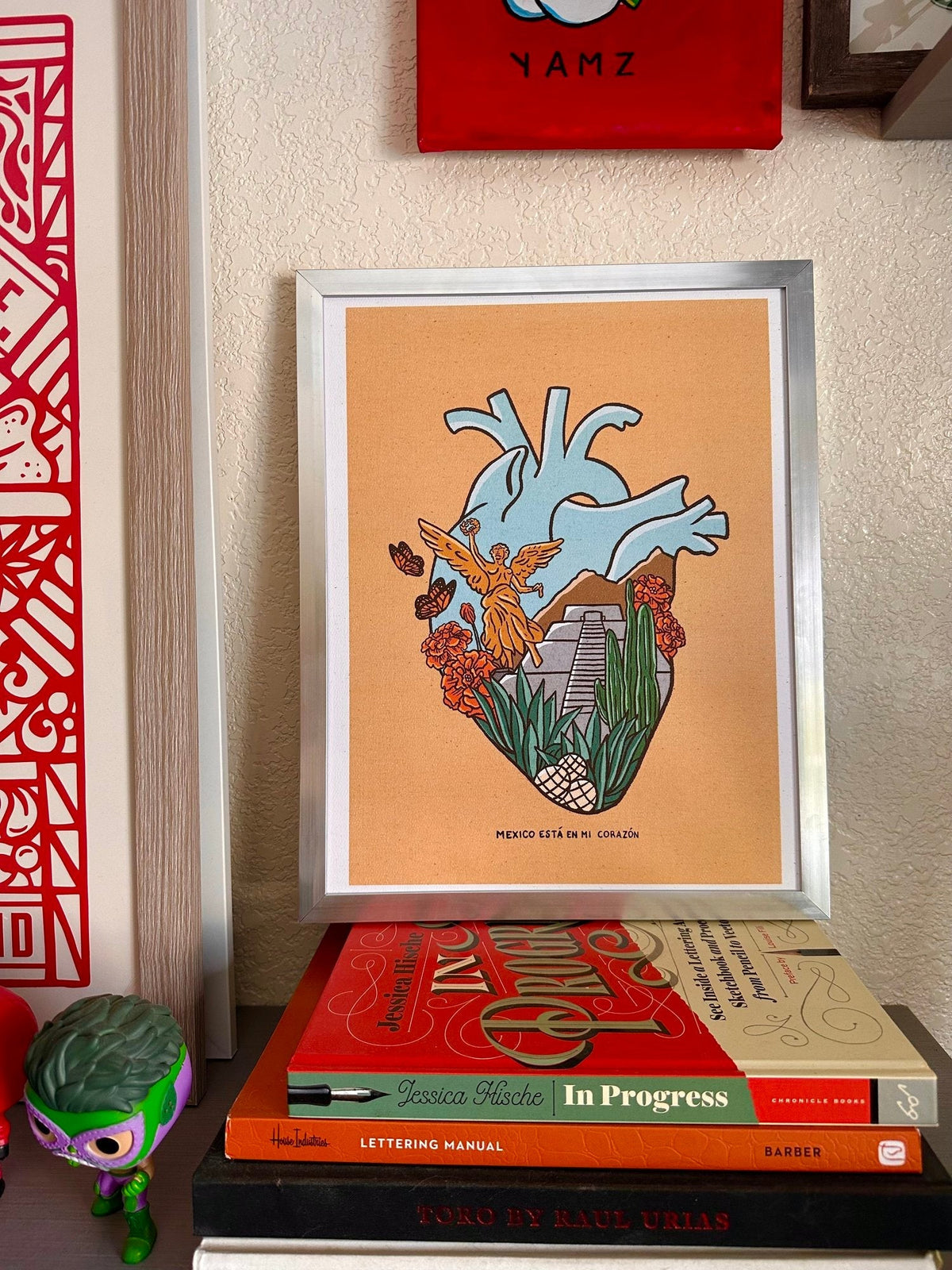 Mexico Estas En Mi Corazon Print - Starry Skies Austin
