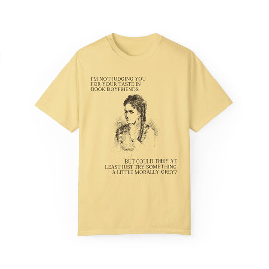Morally Grey Book Lover Tee Shirt - Starry Skies Austin