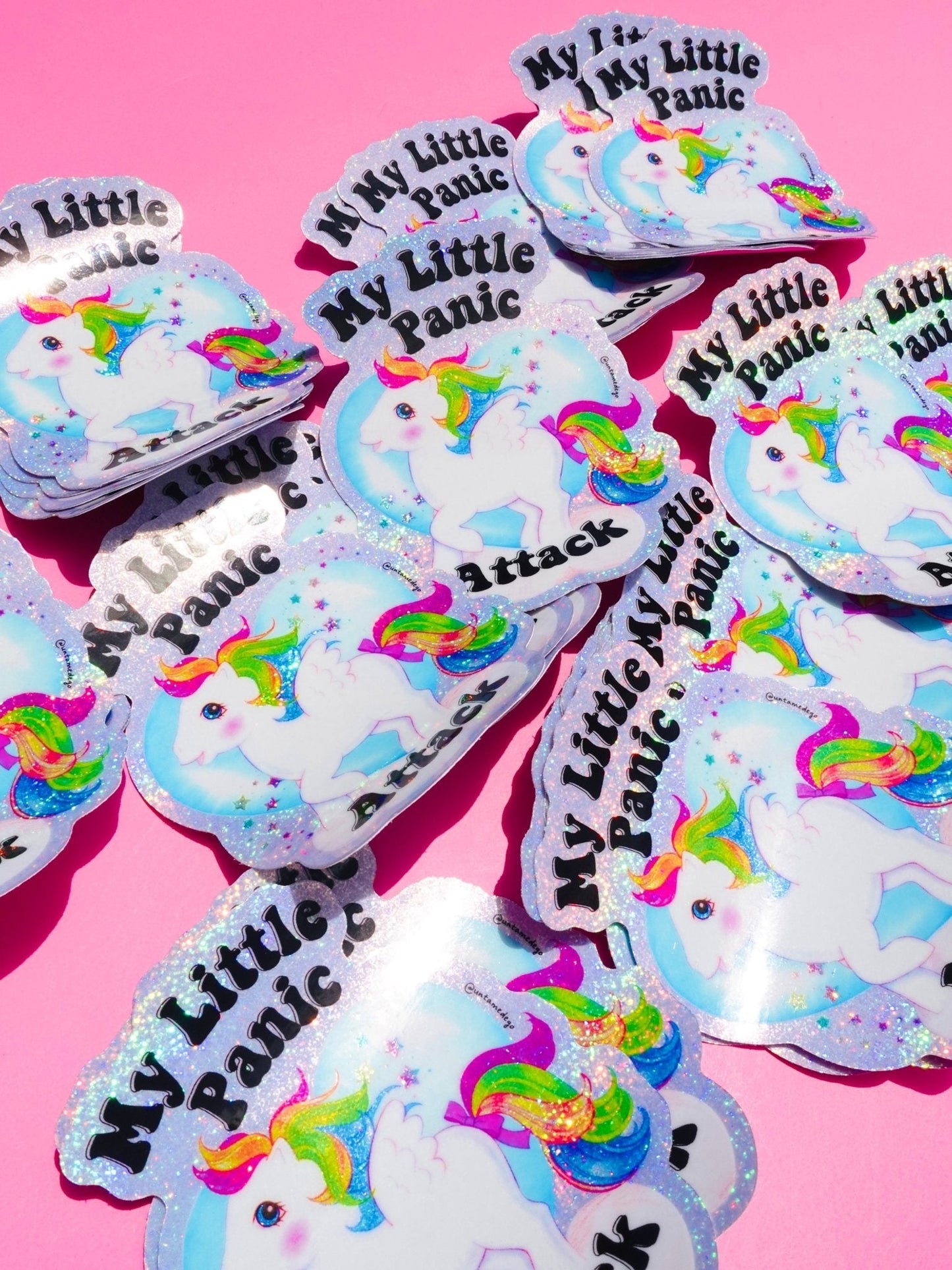 My Little Panic Attack Sticker - Starry Skies Austin