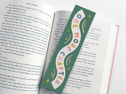 One More Chapter Laminated Bookmark - Starry Skies Austin