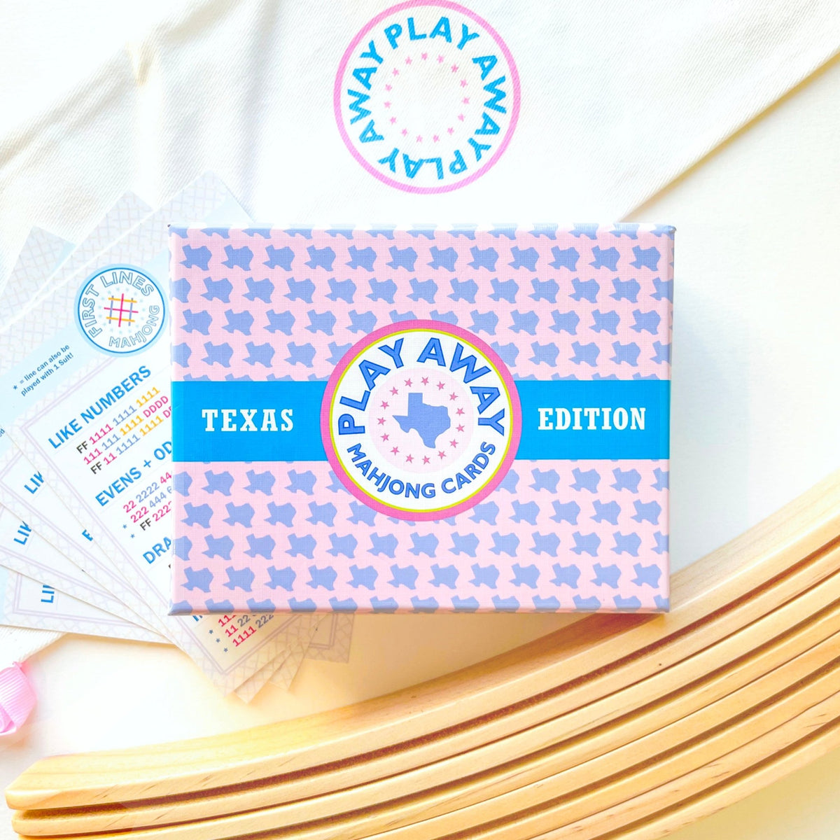 Play Away Mahjong Cards: Texas Edition - Starry Skies Austin