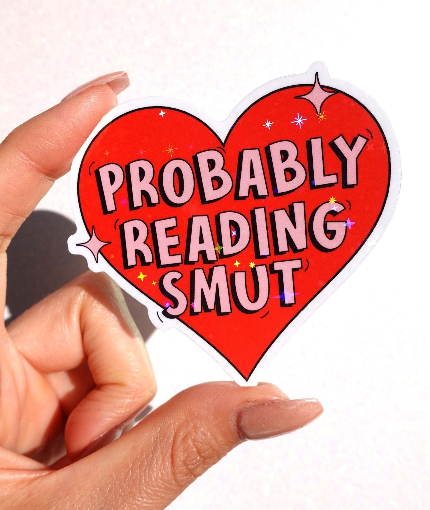Probably Reading Smut Sticker - Starry Skies Austin