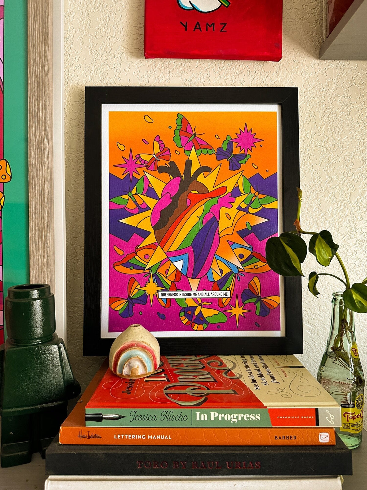 Queerness Is In My Heart Print - Starry Skies Austin