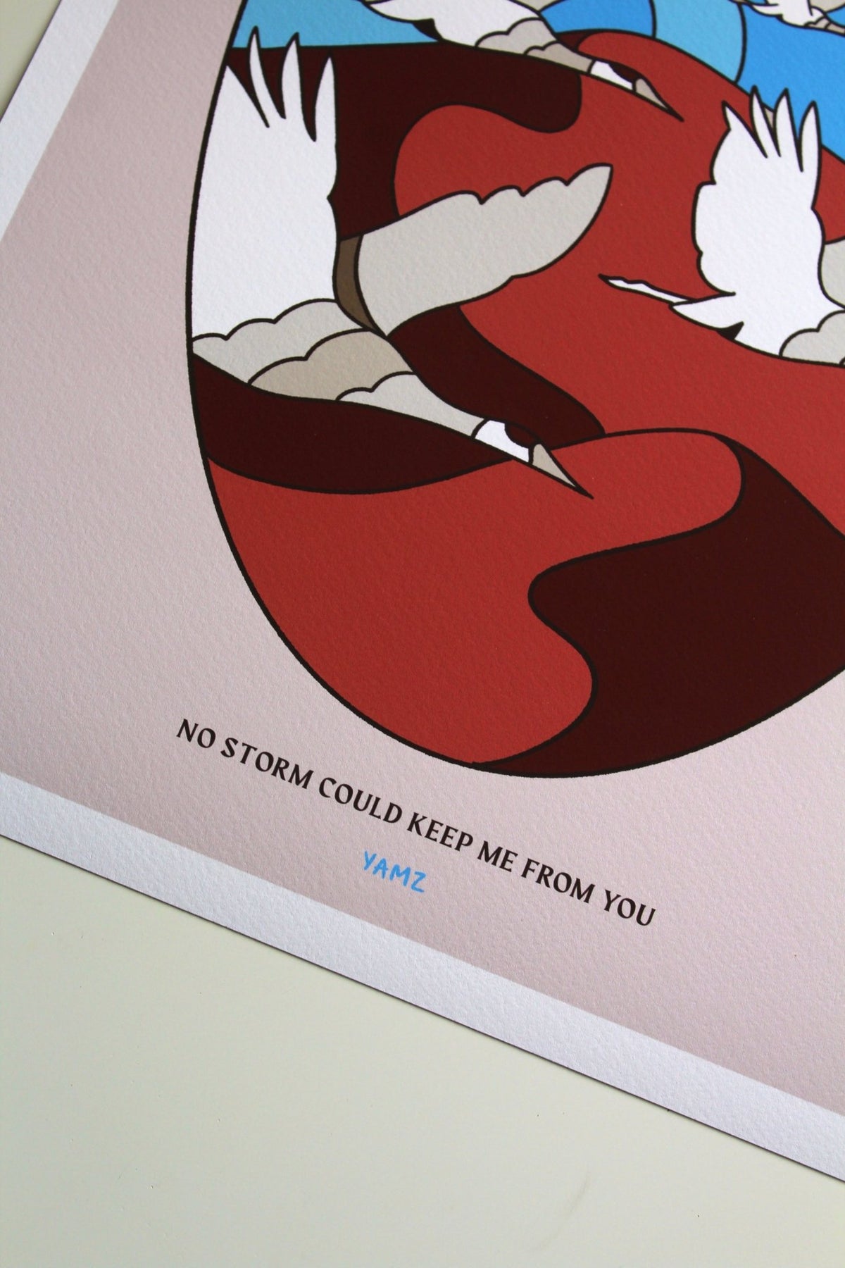 Sandhill Crane Migration - Limited Edition Art Print - Starry Skies Austin