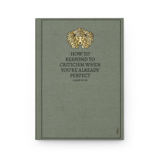 Sarcastic Astrology Journal for Leo - Starry Skies Austin