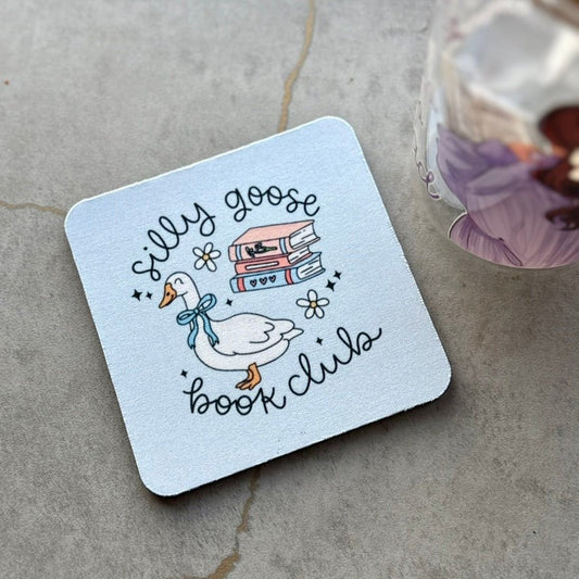 Silly Goose Book Club Coasters - Set of 2 - Starry Skies Austin
