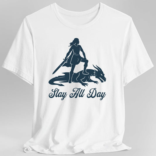 Slay All Day T-Shirt - Starry Skies Austin