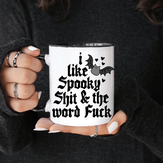 Spooky Shit Halloween Mug - Starry Skies Austin