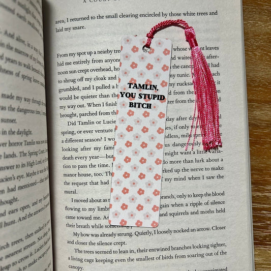 Stupid Tamlin Metal Bookmark - Starry Skies Austin