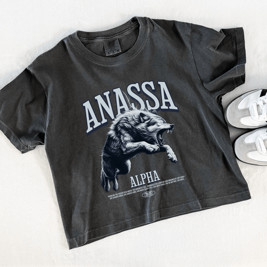 The Alpha Crop Tee - Starry Skies Austin