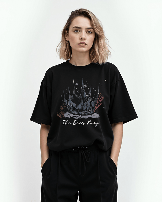 The Ever King Crown Softstyle Tee - Starry Skies Austin