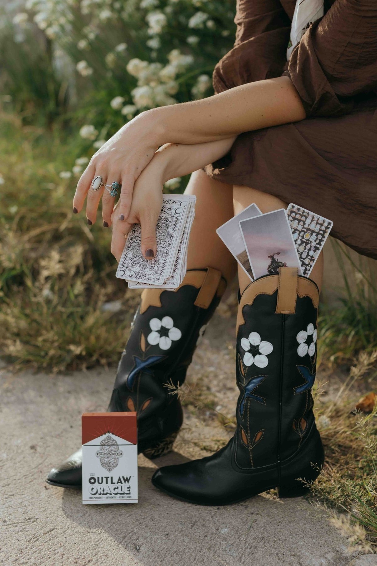 The Outlaw Oracle Card Deck - Starry Skies Austin