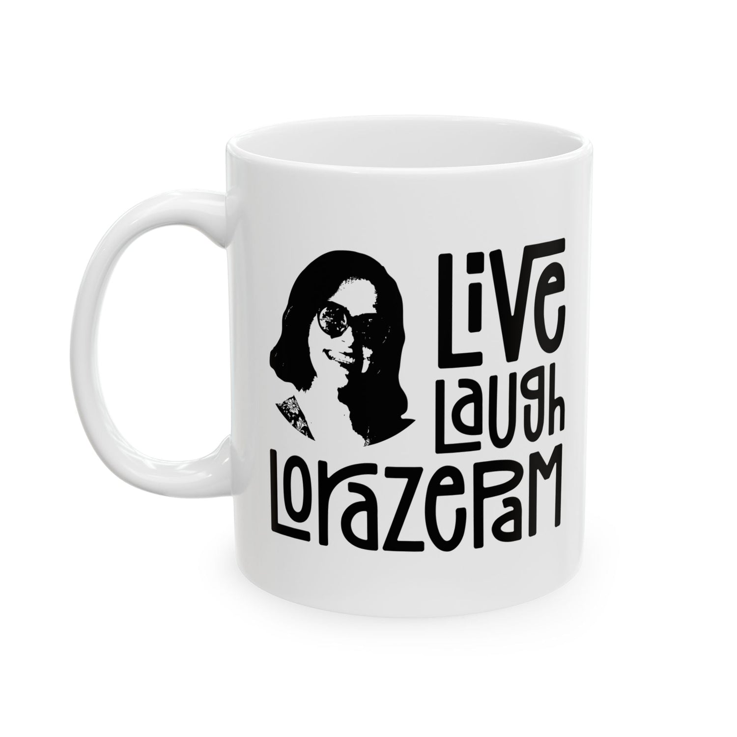 White Lotus Parker Posey Live Laugh Lorazepam Mug - Starry Skies Austin