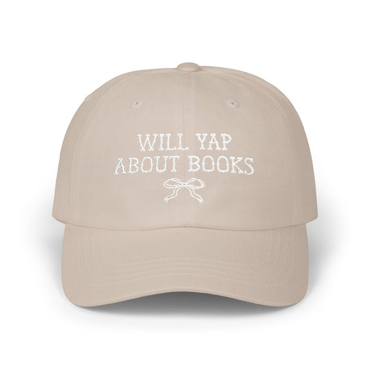 Will Yap About Books Cap with Bow - Starry Skies Austin
