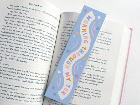 Working Through My TBR Laminated Bookmark - Starry Skies Austin