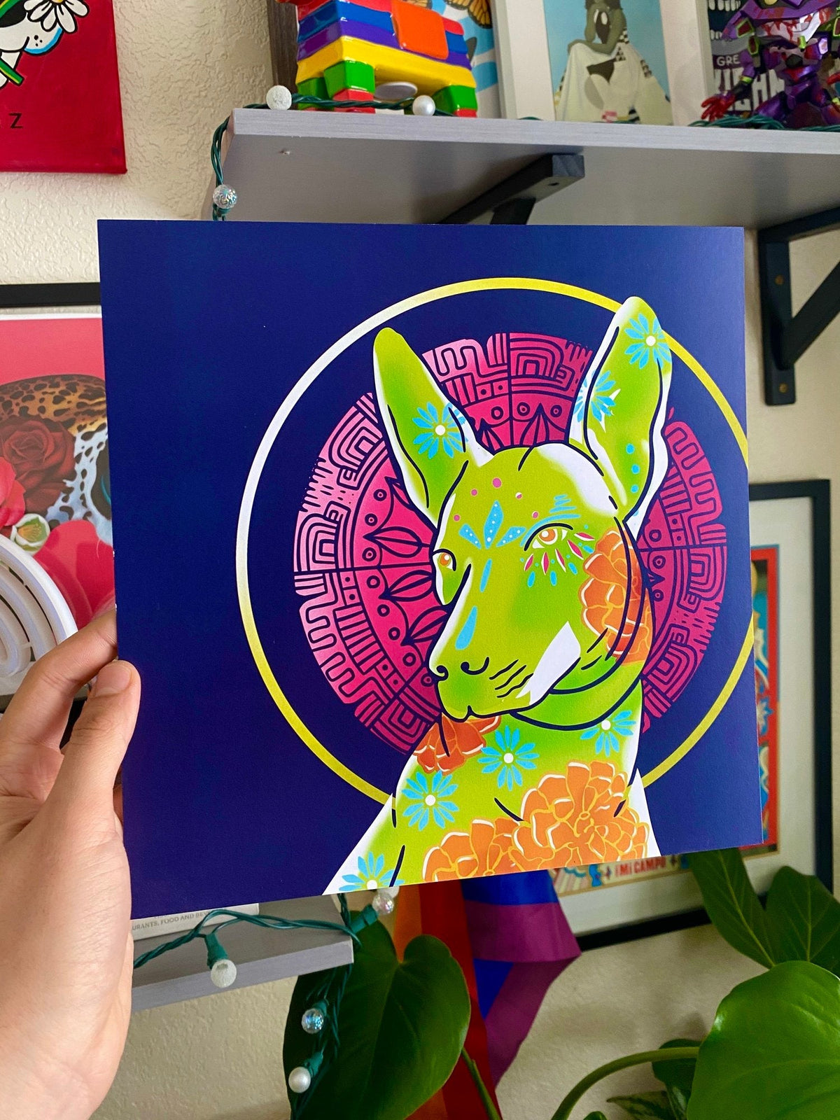 Xoloitzcuintli Print - Starry Skies Austin
