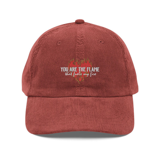 You Are the Flame Corduroy Hat | Official Penn Cole Merchandise - Starry Skies Austin