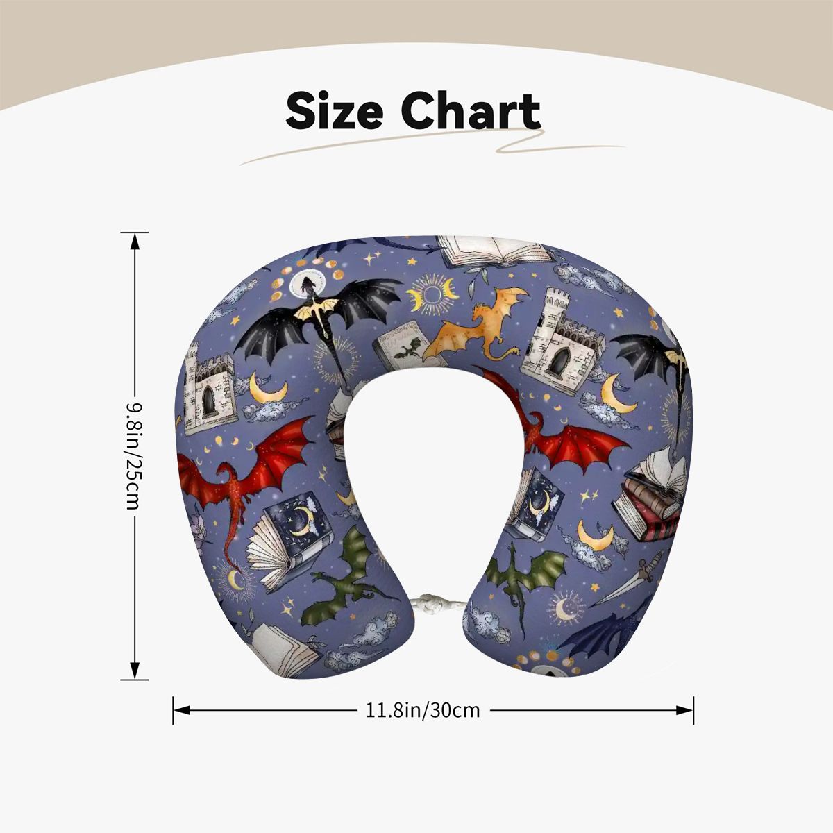 Dragon Rider Travel Neck Pillow