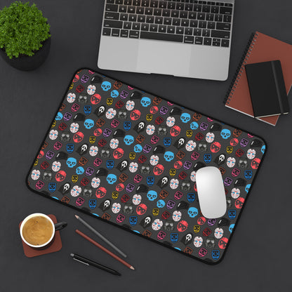 Masked Men Dark Romance Desk Mat