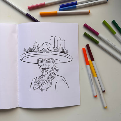 Tierra Sagrada | 48-Page Coloring Book