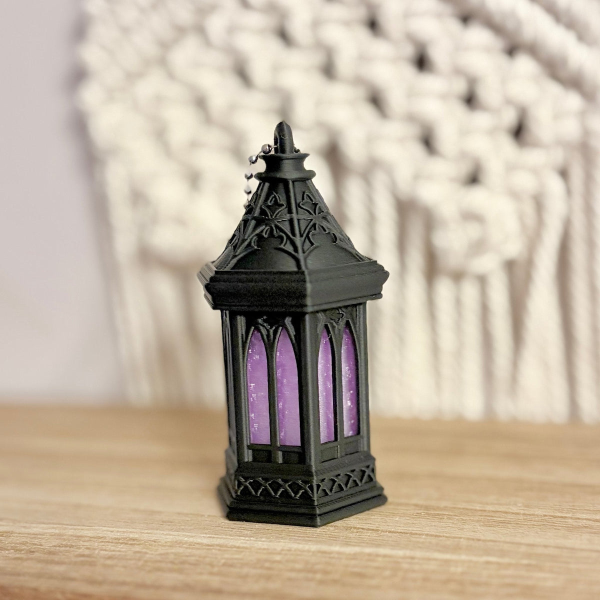 3d Printed Gothic Lantern Fidget Clicker - Starry Skies Austin