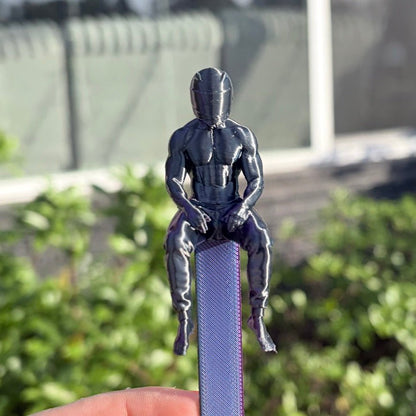 3D Printed Hot Biker Bookmark | Cute Book Accessory - Starry Skies Austin
