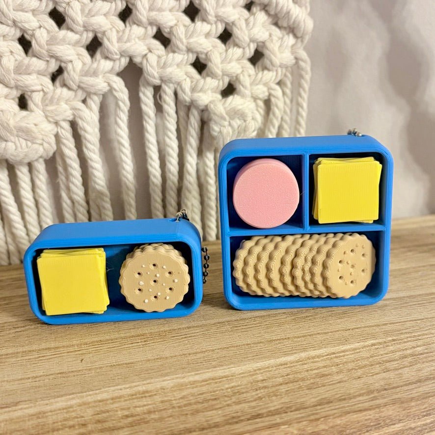 3d Printed Lunchable Inspired Fidget Clicker - Starry Skies Austin