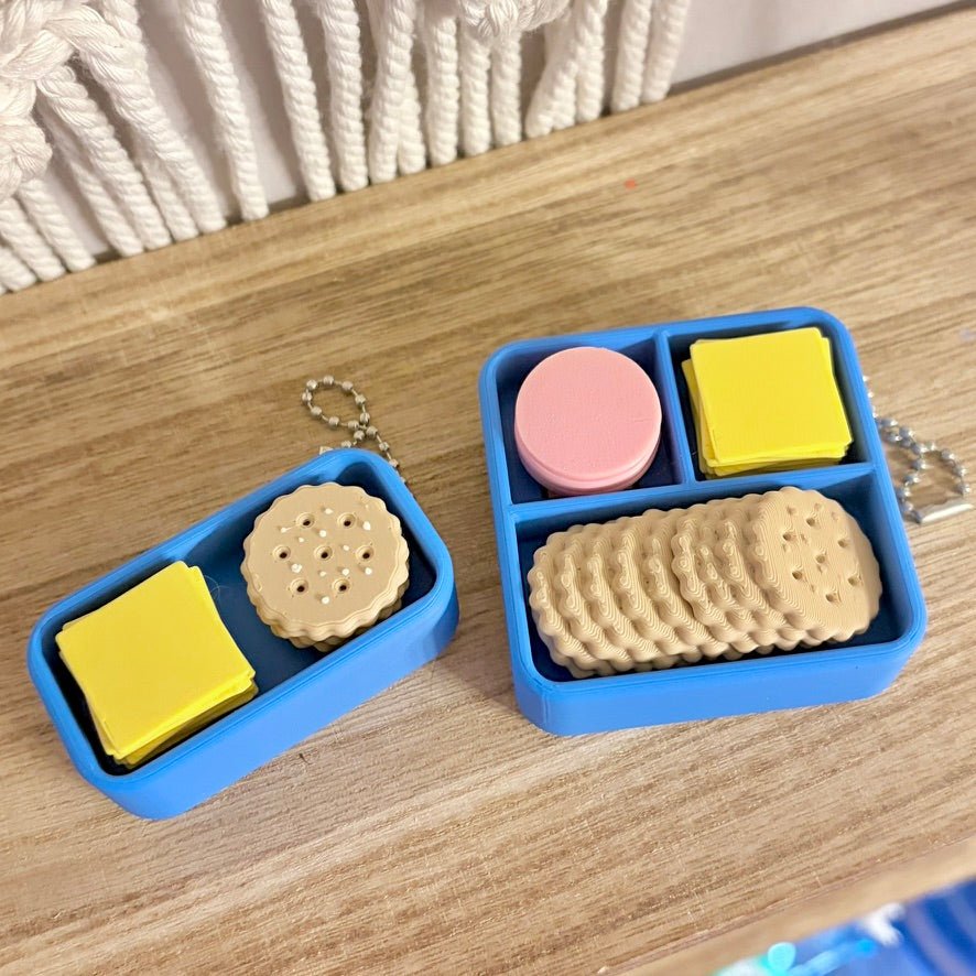 3d Printed Lunchable Inspired Fidget Clicker - Starry Skies Austin