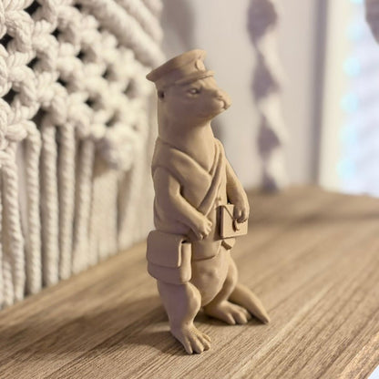 3d Printed Mail Otter Bookshelf Decor - Starry Skies Austin