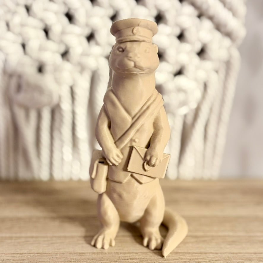 3d Printed Mail Otter Bookshelf Decor - Starry Skies Austin