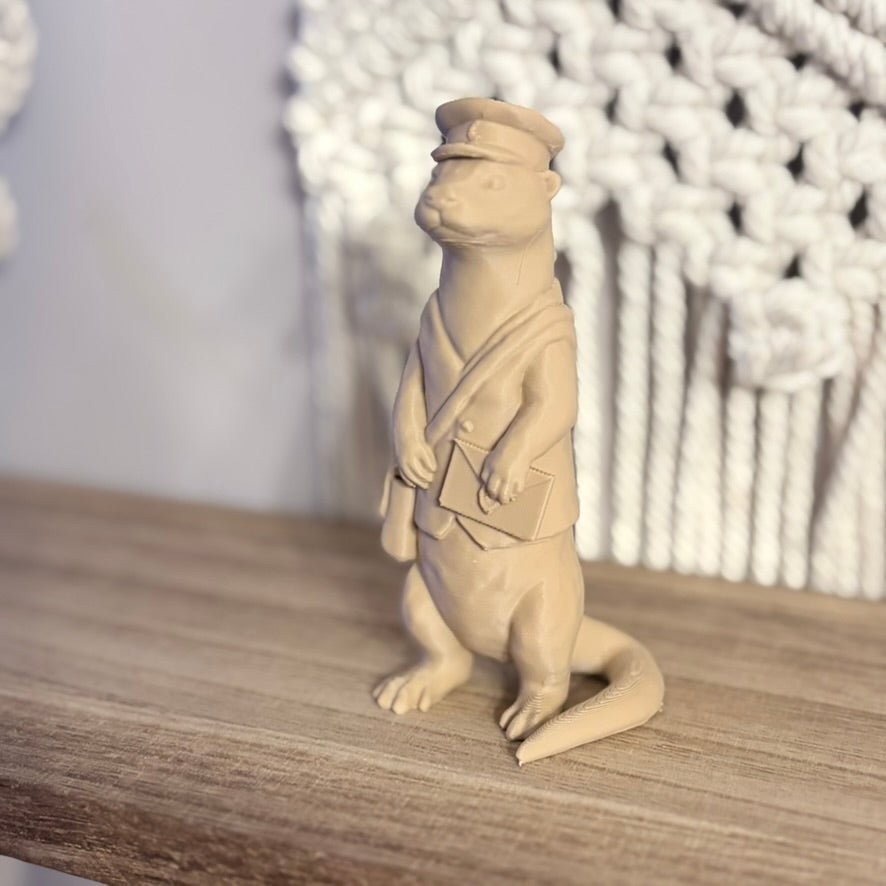 3d Printed Mail Otter Bookshelf Decor - Starry Skies Austin