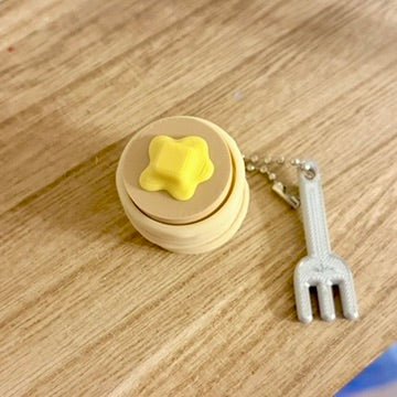 3d Printed Pancakes Fidget Clicker - Starry Skies Austin