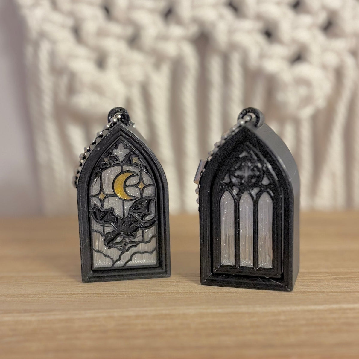 3d Printed Stained Glass Window Fidget Clicker - Starry Skies Austin