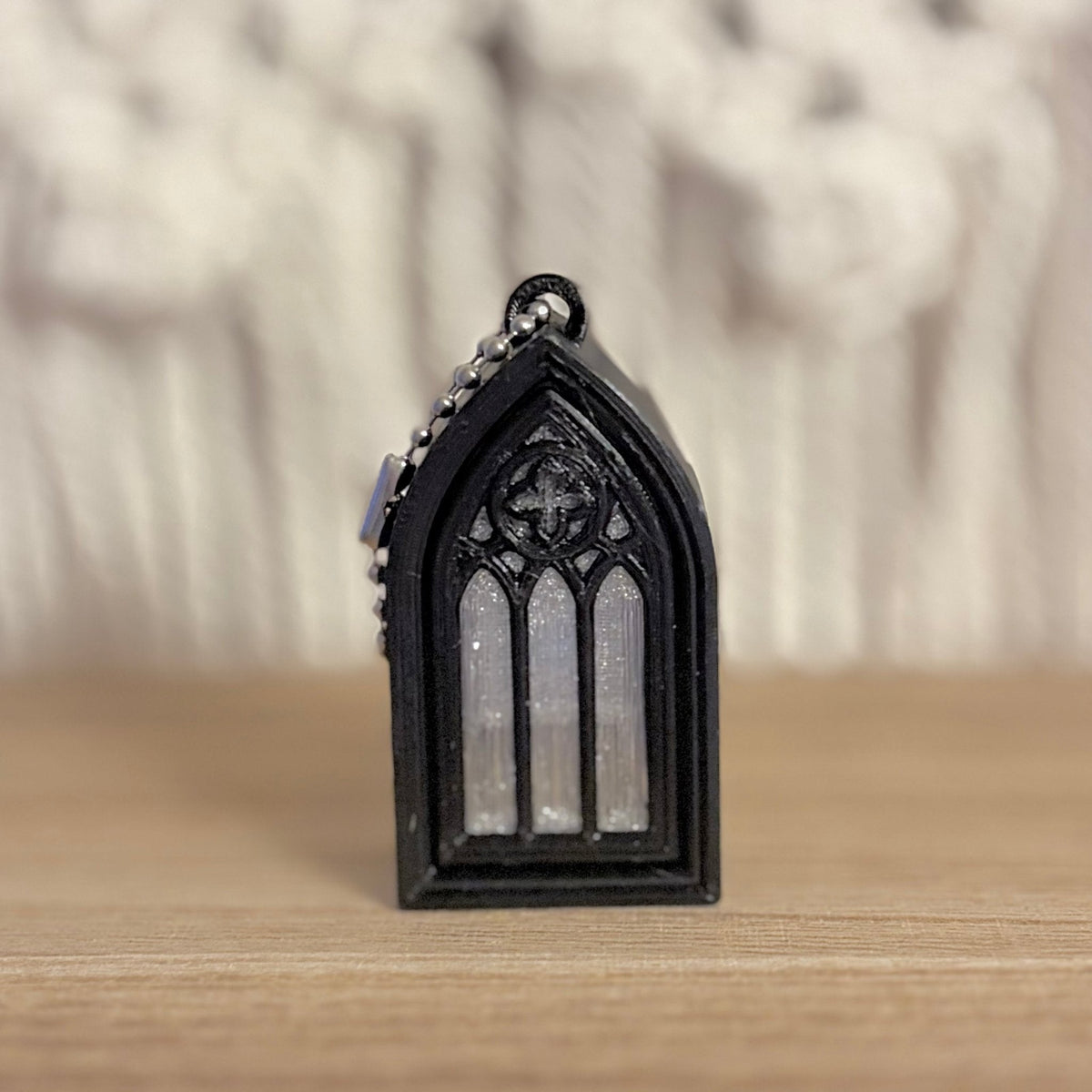 3d Printed Stained Glass Window Fidget Clicker - Starry Skies Austin